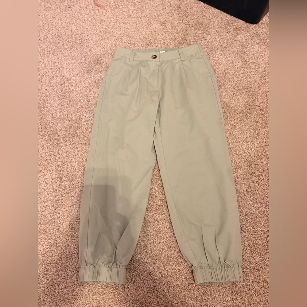 NWOT halara Sage Green Track Pants